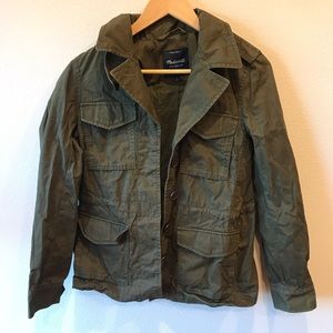 Madewell green army jacket
